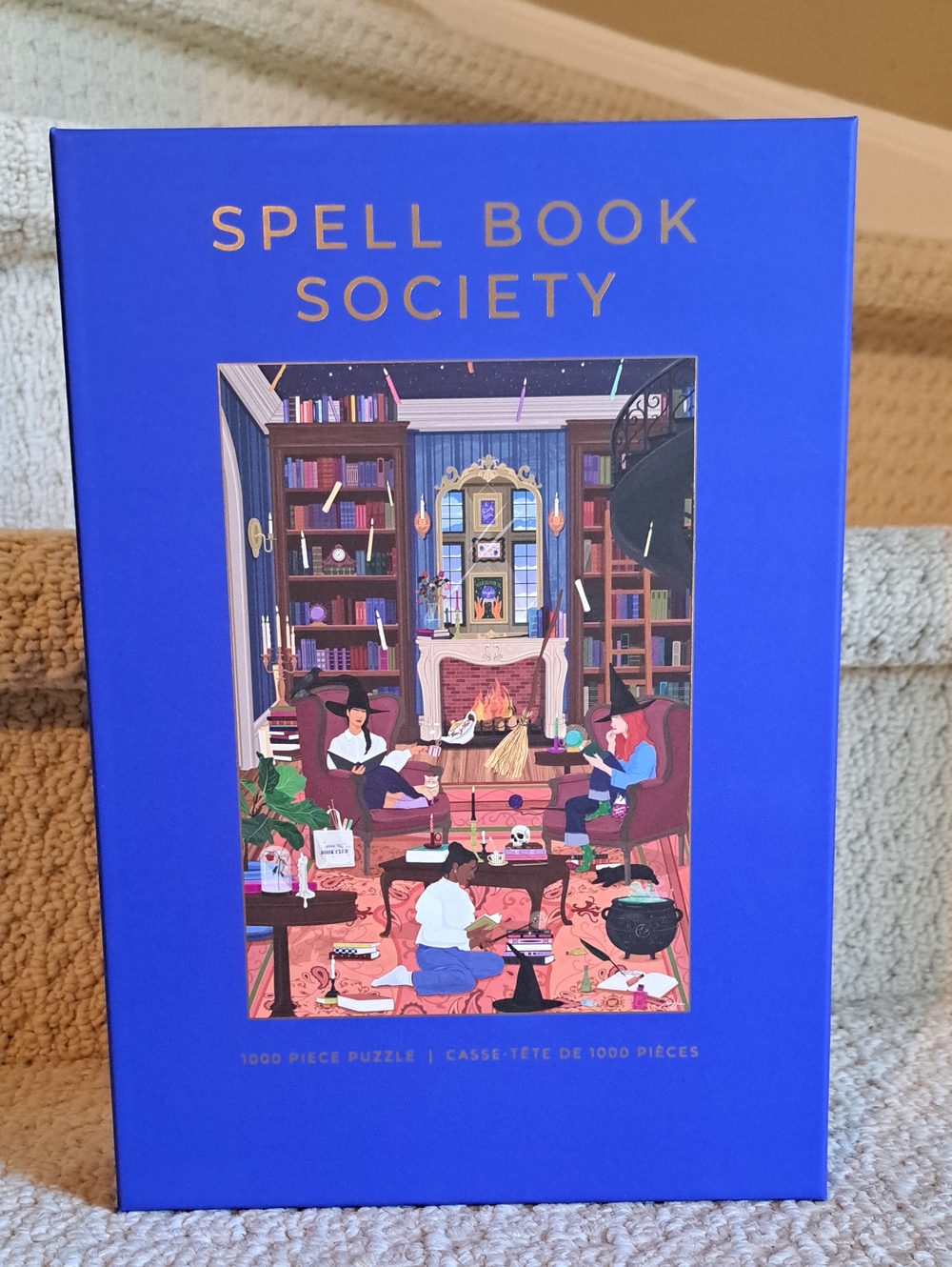 HOBBRY Spell Book Society 1000 Piece Jigsaw Puzzle NEW!